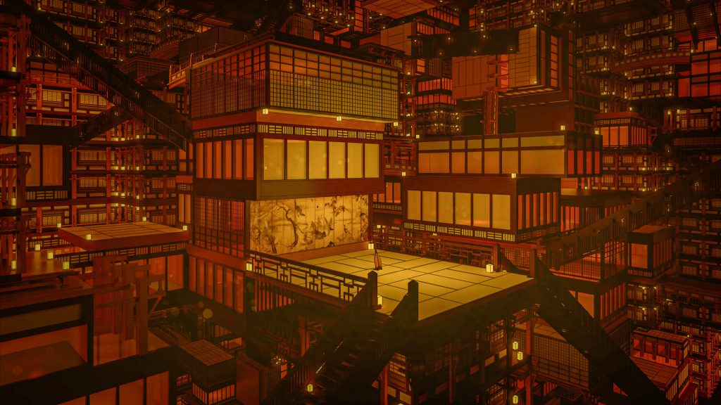 งานวิชวลสุดอลังการของโมเดล Infinity Castle 